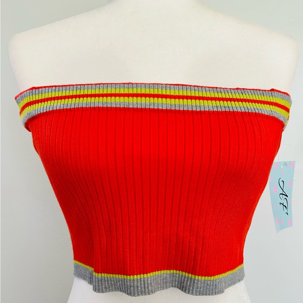NWT Rehab Knit Crop Top - Large